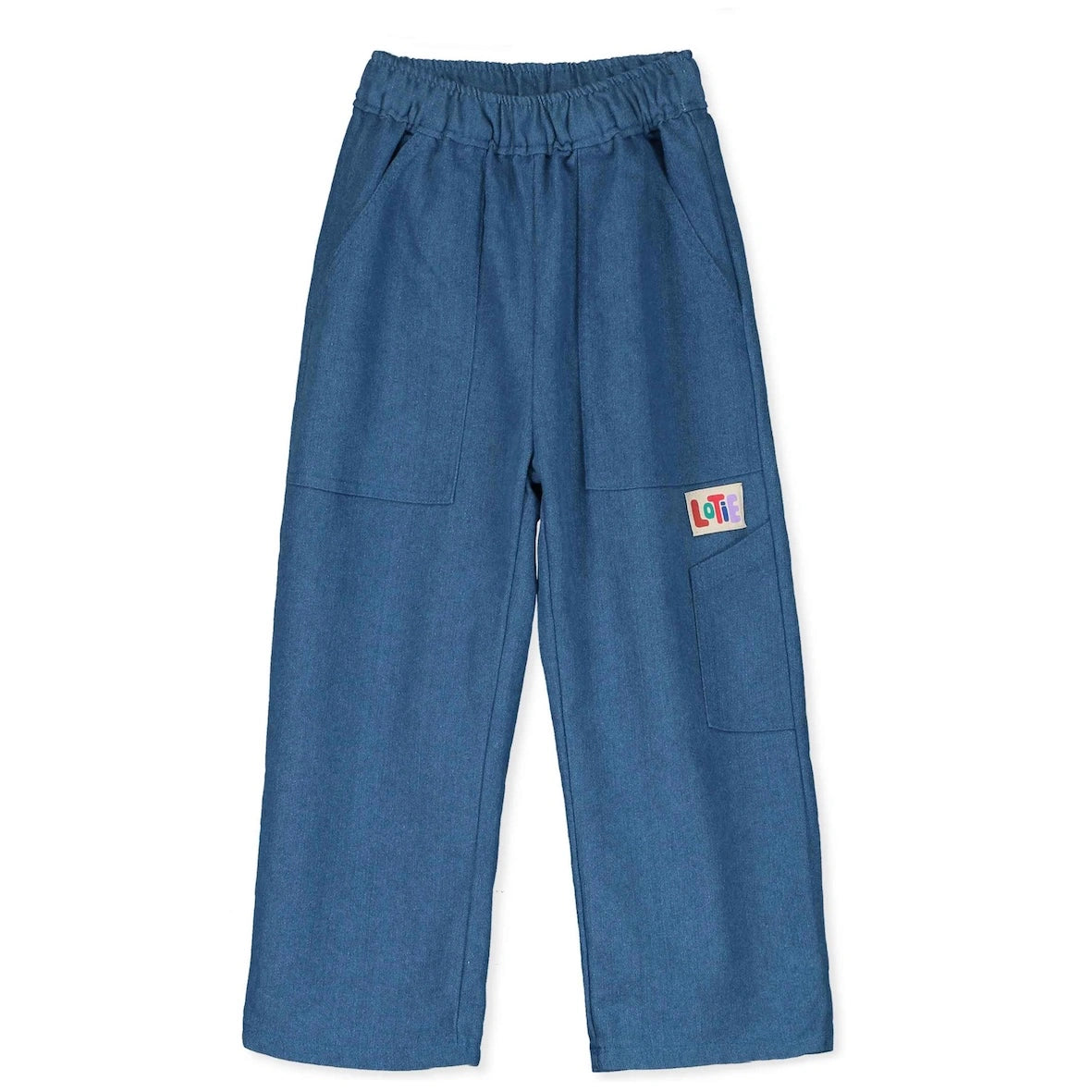 Denim Wide Casual Pants Lötiekids
