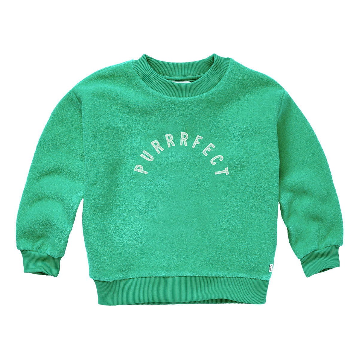 Sweatshirt Purrrfect Vivid Green Sproet & Sprout