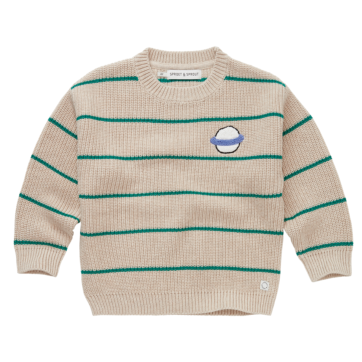 Sweater Stripes Ivory Melee Sproet & Sprout