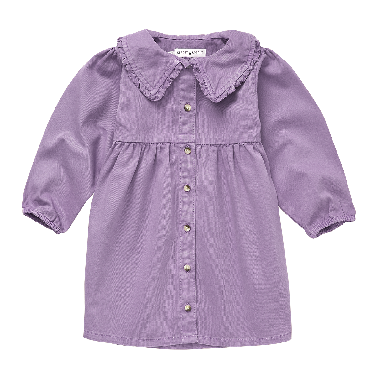 Denim Dress Lavender Sproet & Sprout