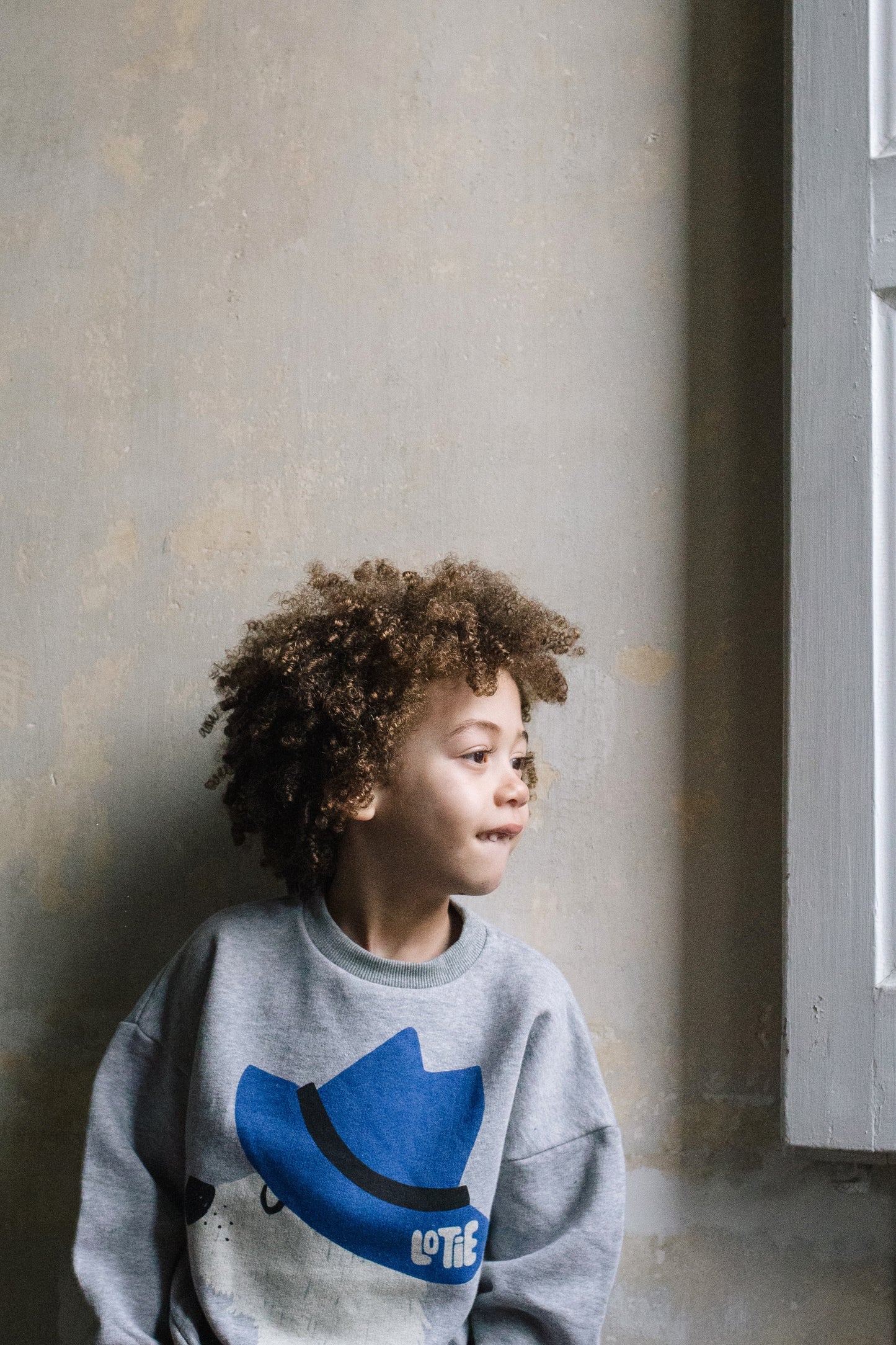 Sweatshirt Chill Dog Grey Melange Lötiekids