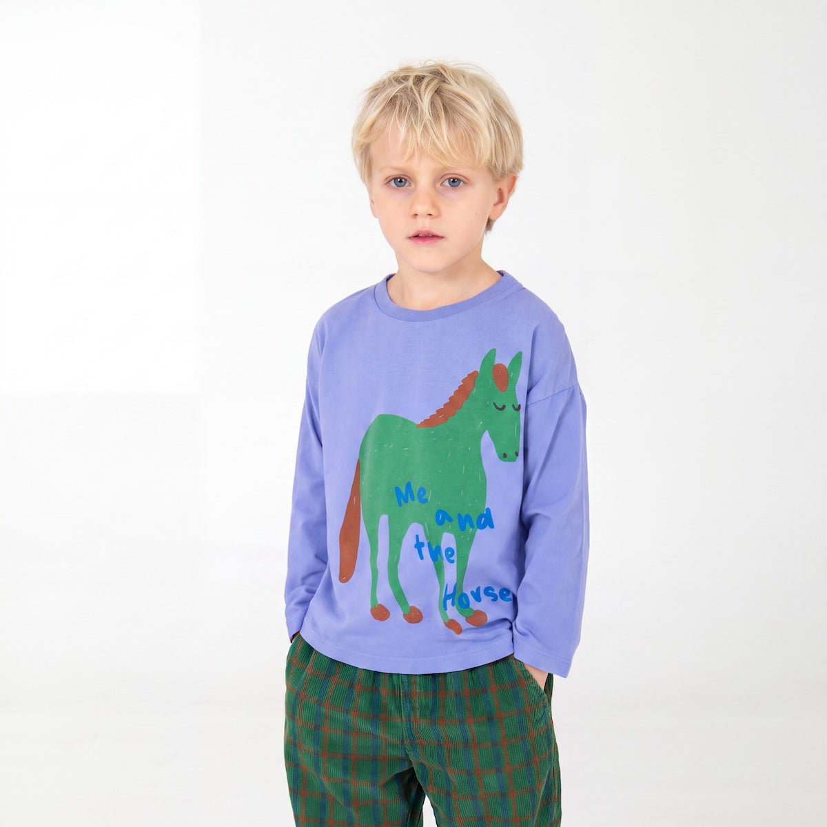 Longsleeve Me and the Horse Lavender Lötiekids
