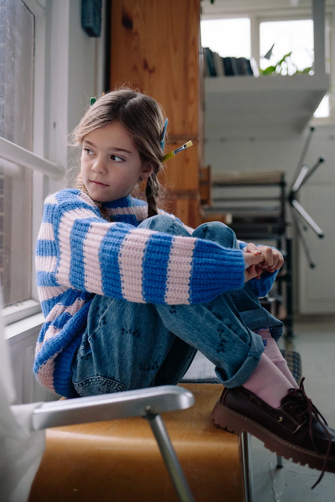 Sweater Stripes Blueprint Sproet & Sprout