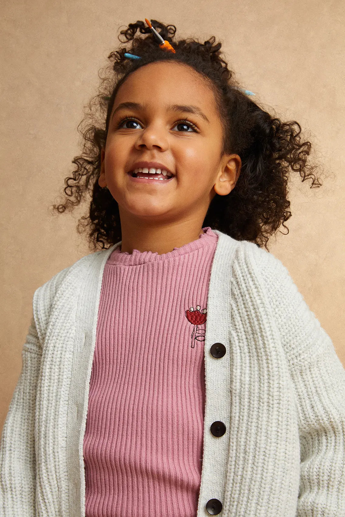 T-Shirt Turtleneck Tullip Painters Blush Sproet & Sprout