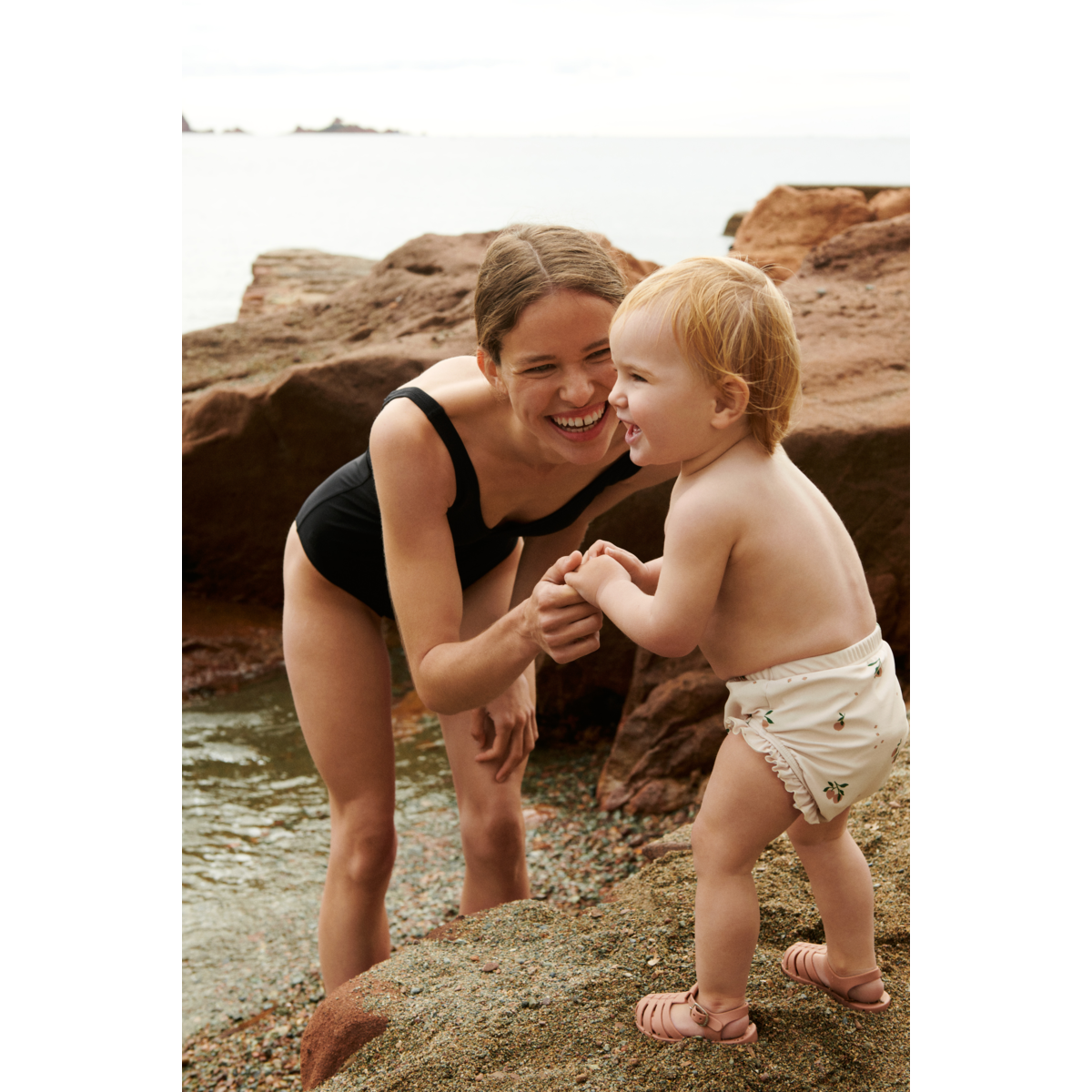 Mila Zwembroek Peach/Sea Shell Liewood