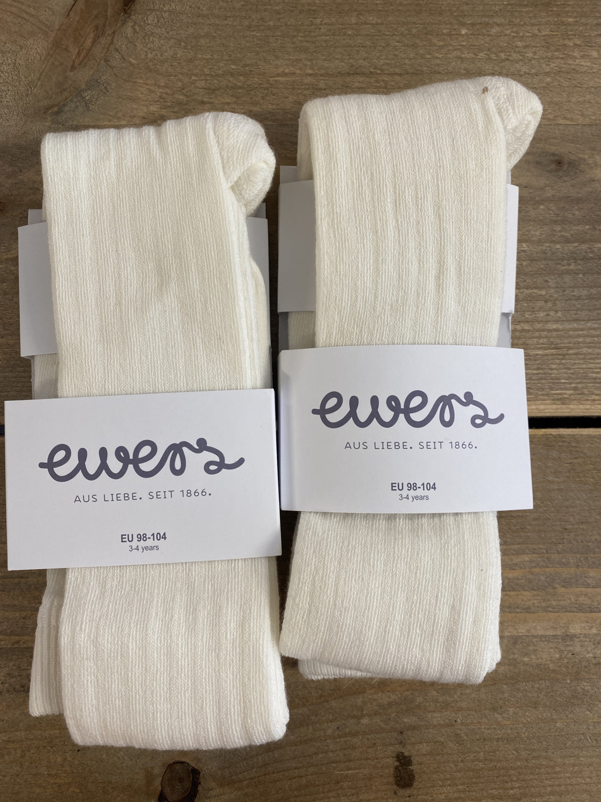 Kousenbroek met Ribmotief Latte Ewers