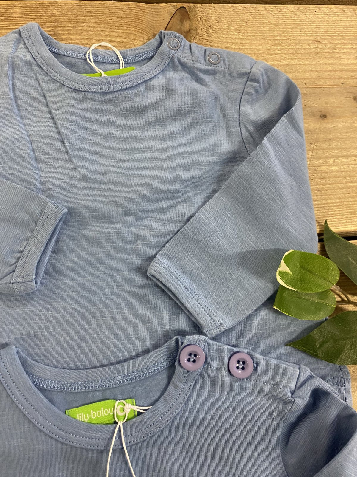 Francis Baby Shirt Ice Blue Lily Balou