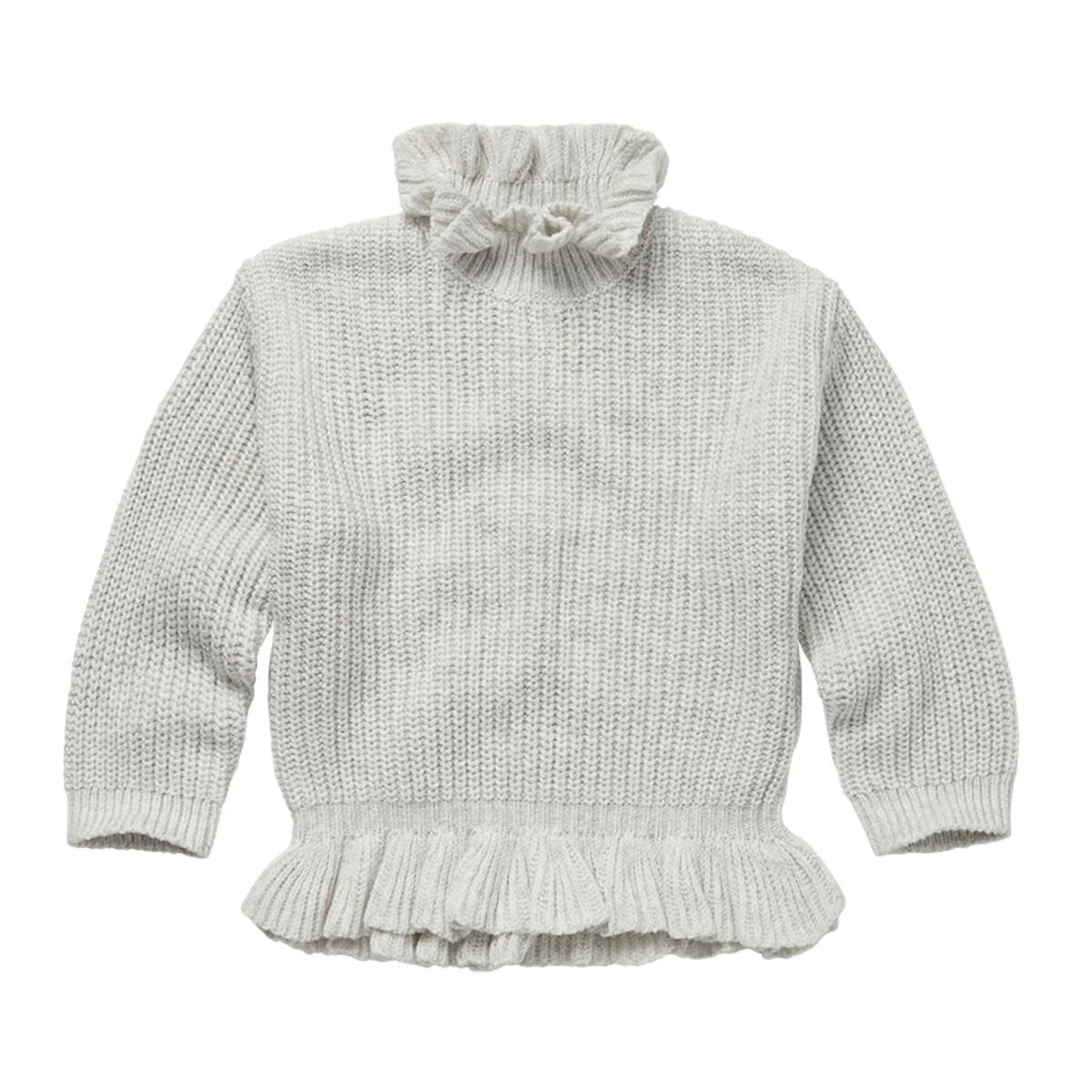 Peplum Sweater Ruffle IvorySproet & Sprout