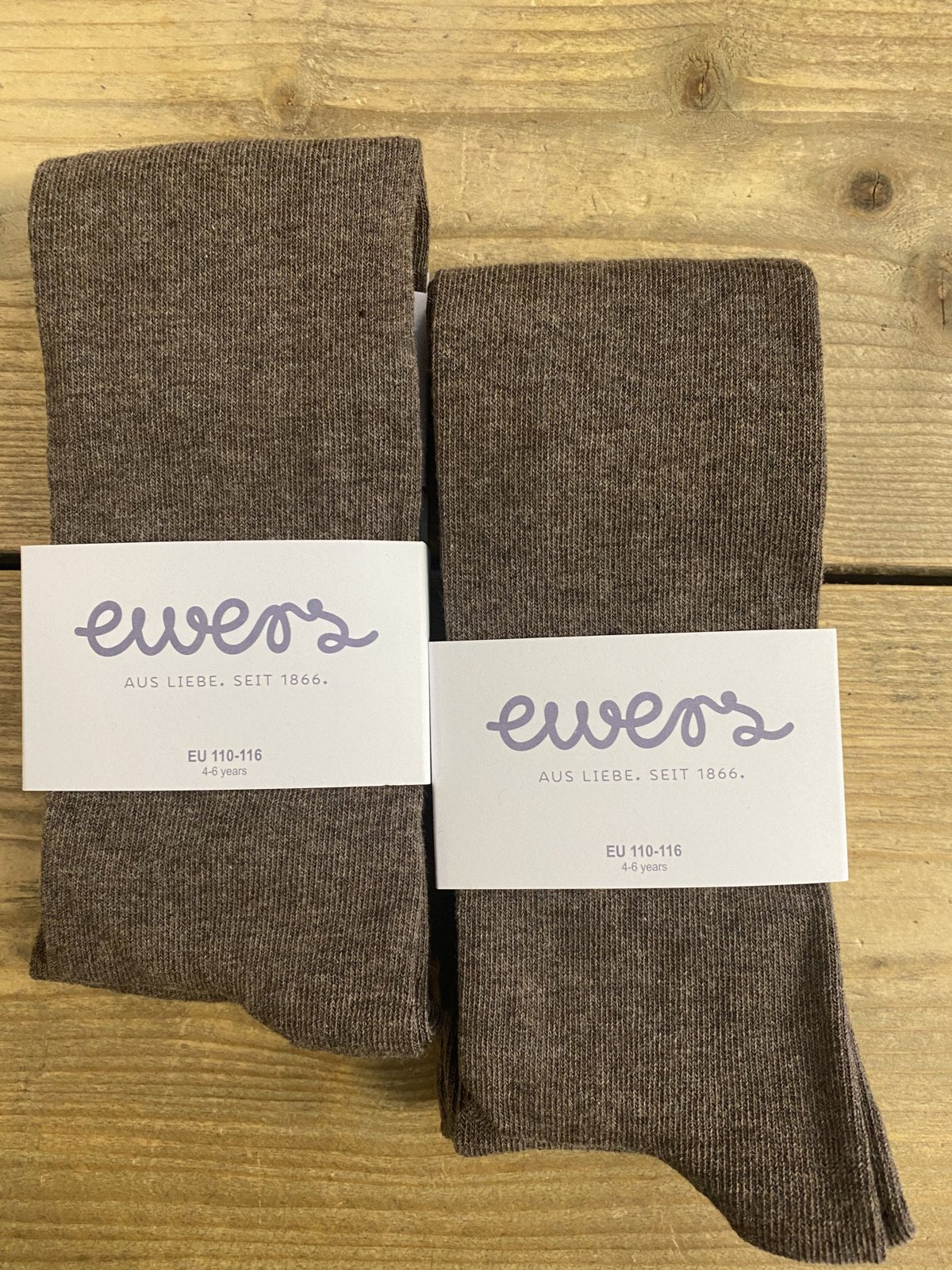 Kousenbroek Mocca Ewers