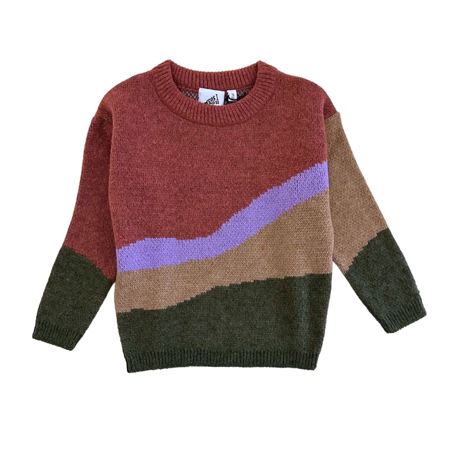 Jacquard Pullover Cos I Said So