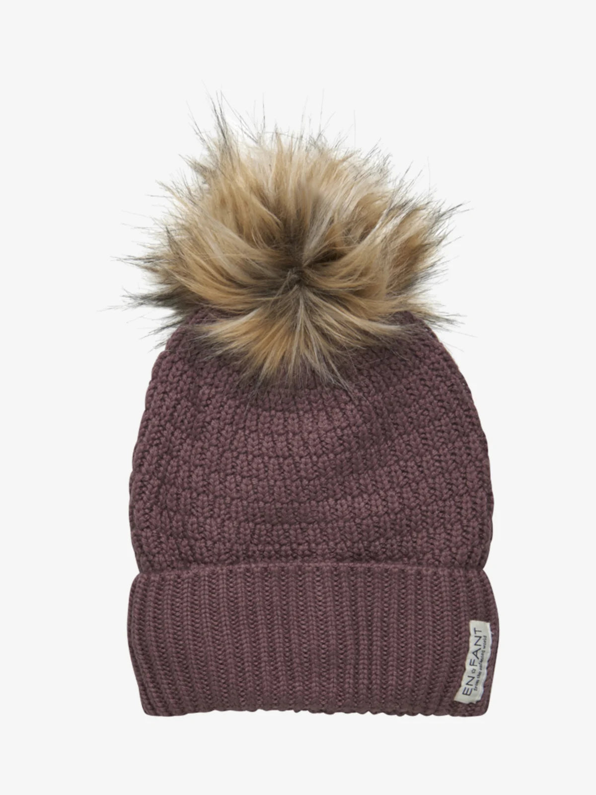 Beanie with Fake Fur Flint En*Fant