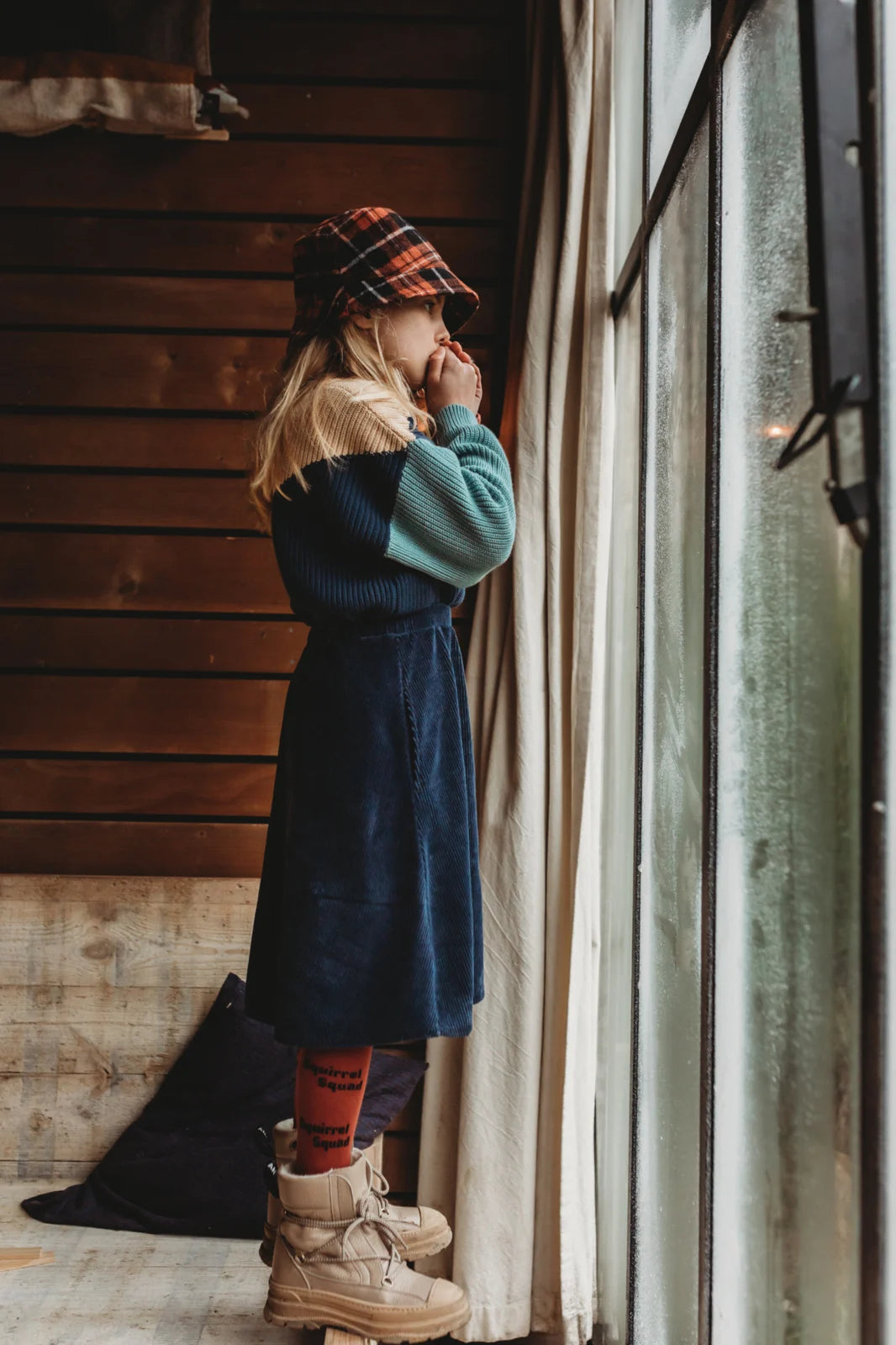 Midi Skirt Straps Mood Indigo Sproet & Sprout