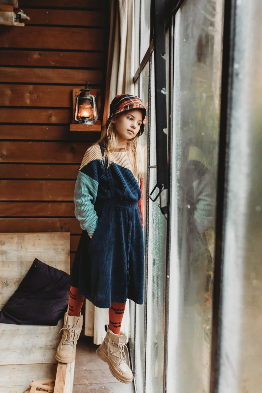 Midi Skirt Straps Mood Indigo Sproet & Sprout