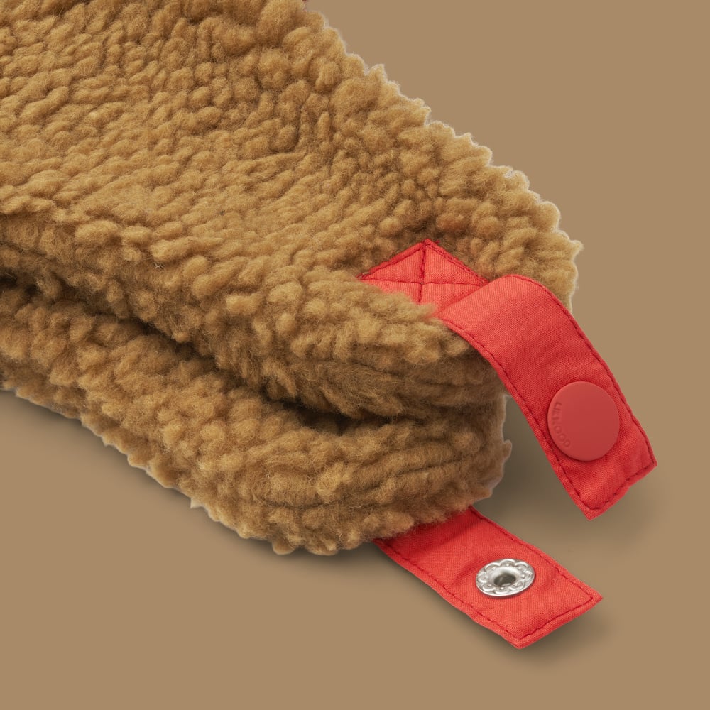 Bravo Fleece Muts Army Brown Multi Mix Liewood