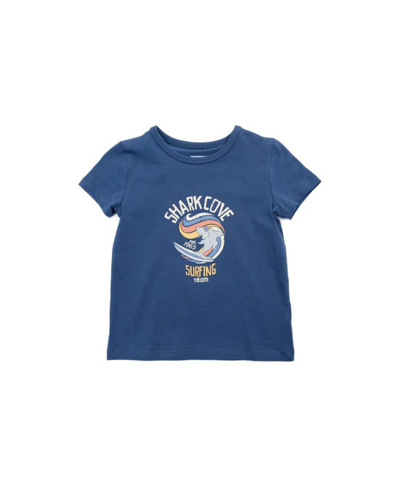 Rune T-Shirt Navy Liv+Lou