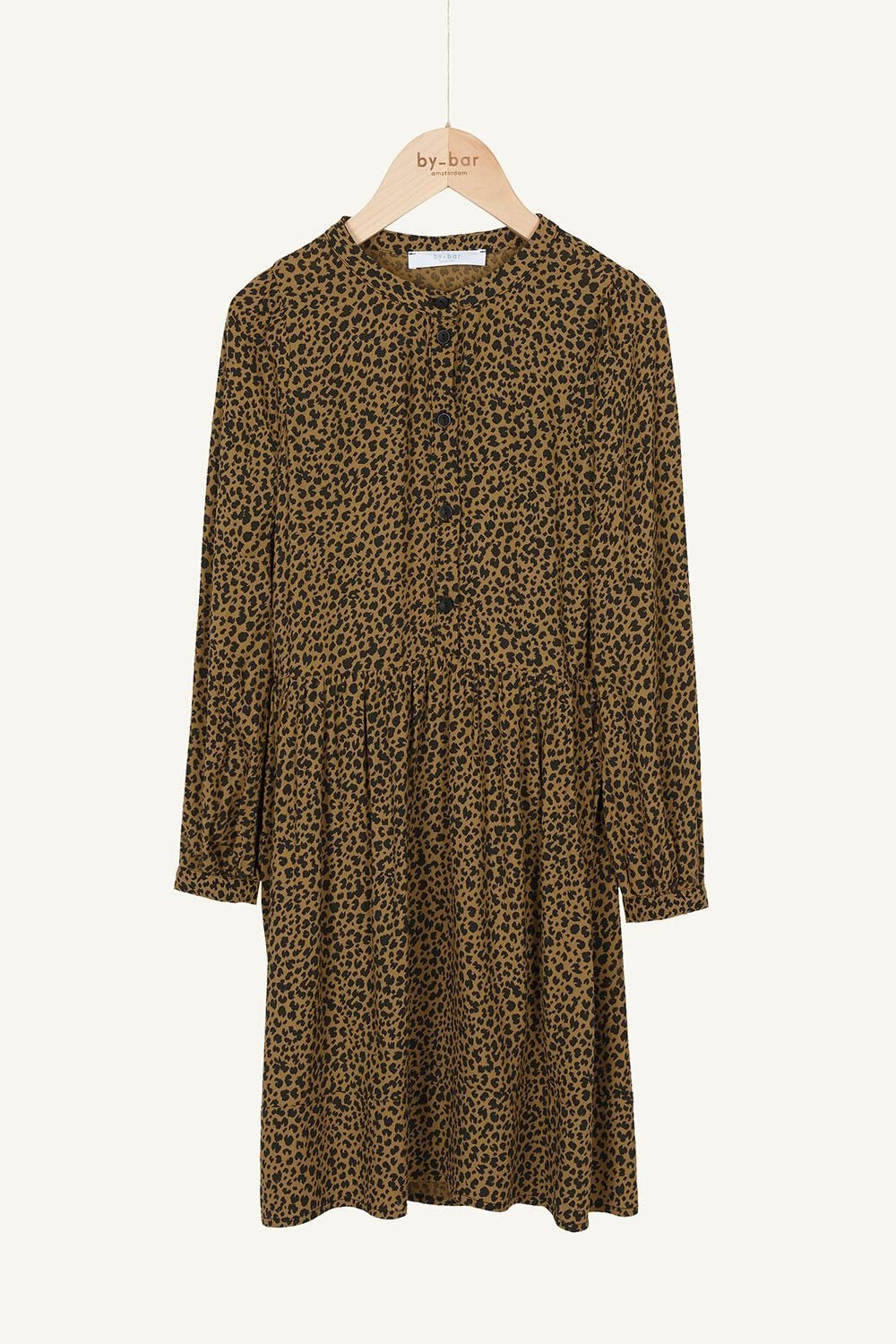 Girls Dress Nouk Leopard By-Bar Amsterdam