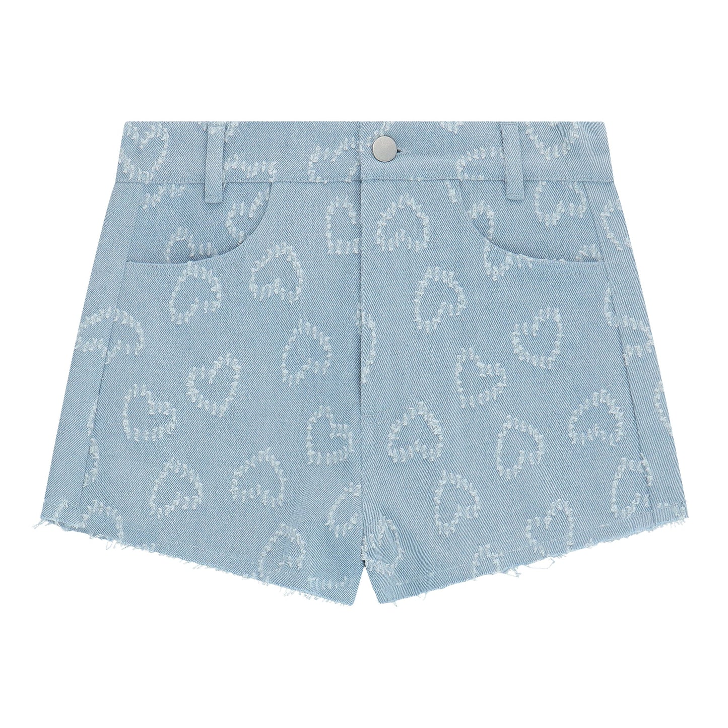 Denim Short Hearts Cos I Said So