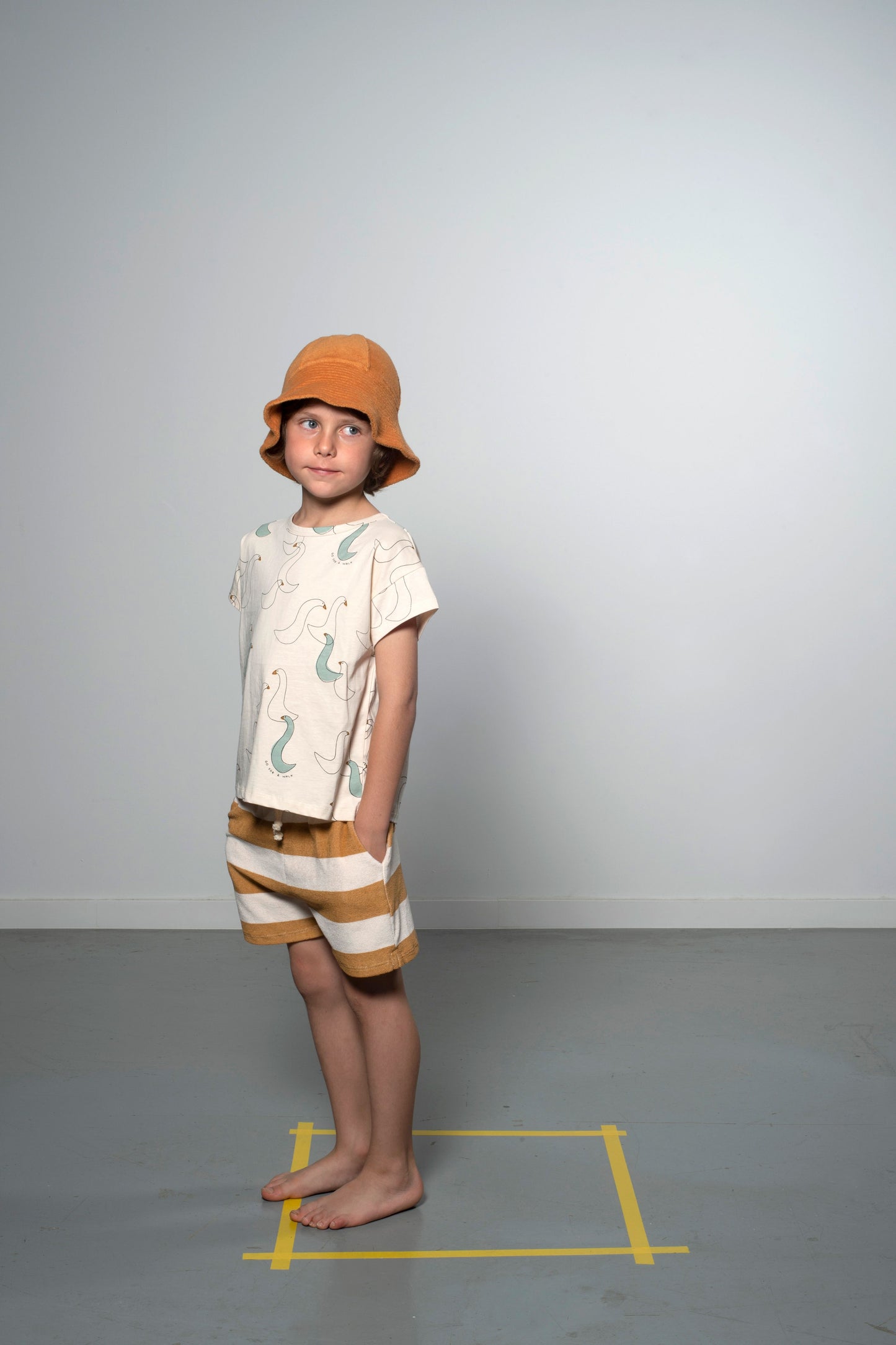 Summer Hat Mustard Yellow Babyclic
