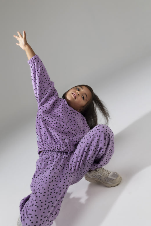 Longsleeve Violet Dot Mingo
