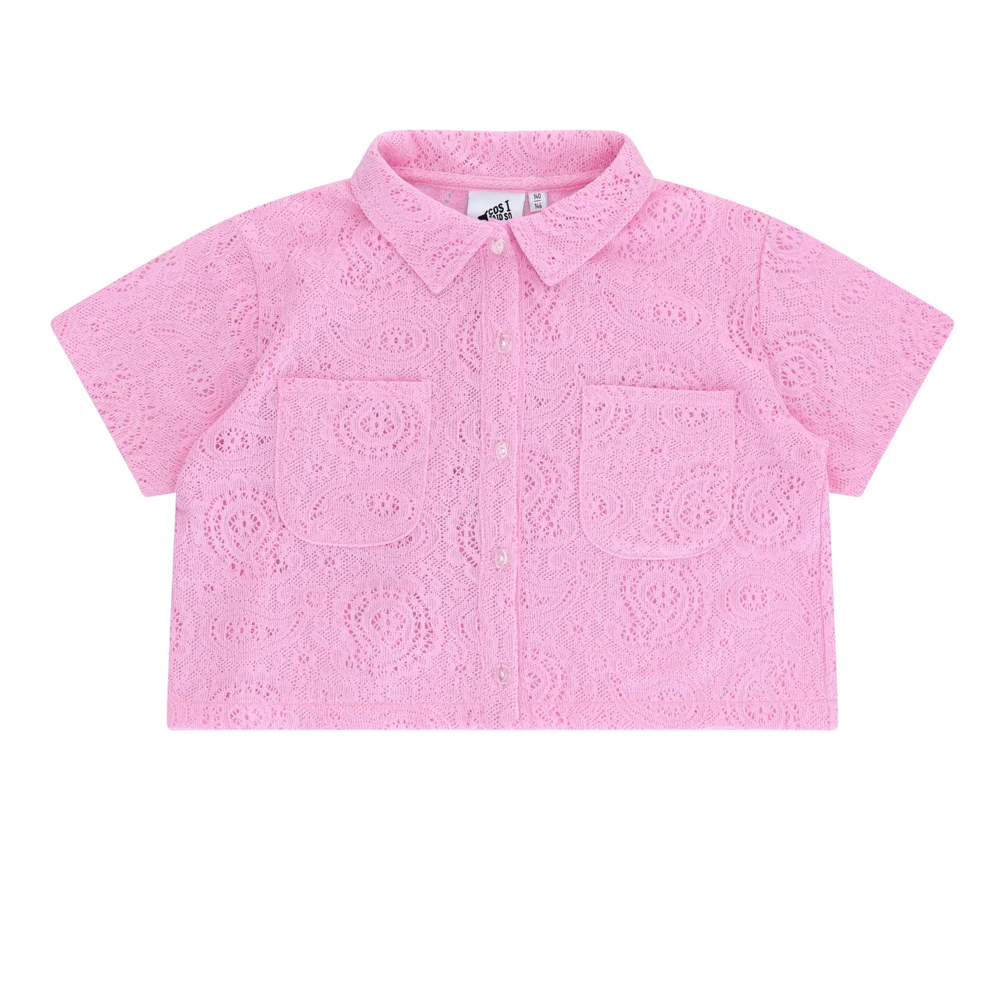 Lace Crochet Top Cos I Said So