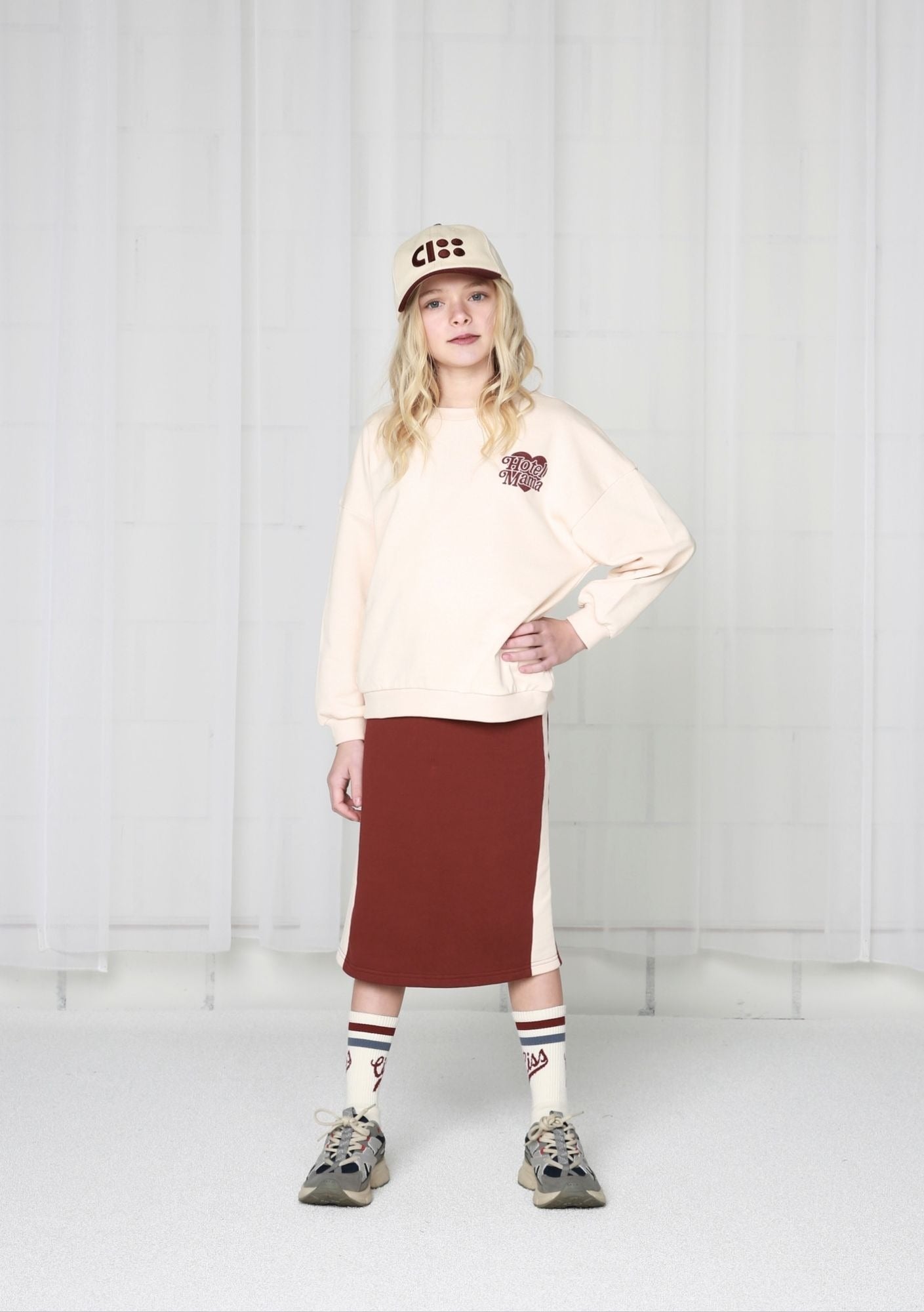Sweater Hotel Mama Crystal Gray Cos I Said So