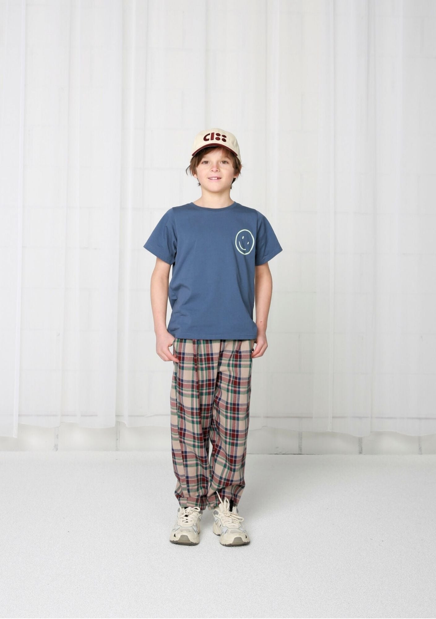 Darted Trouser Plaid Blue Cos I Said So