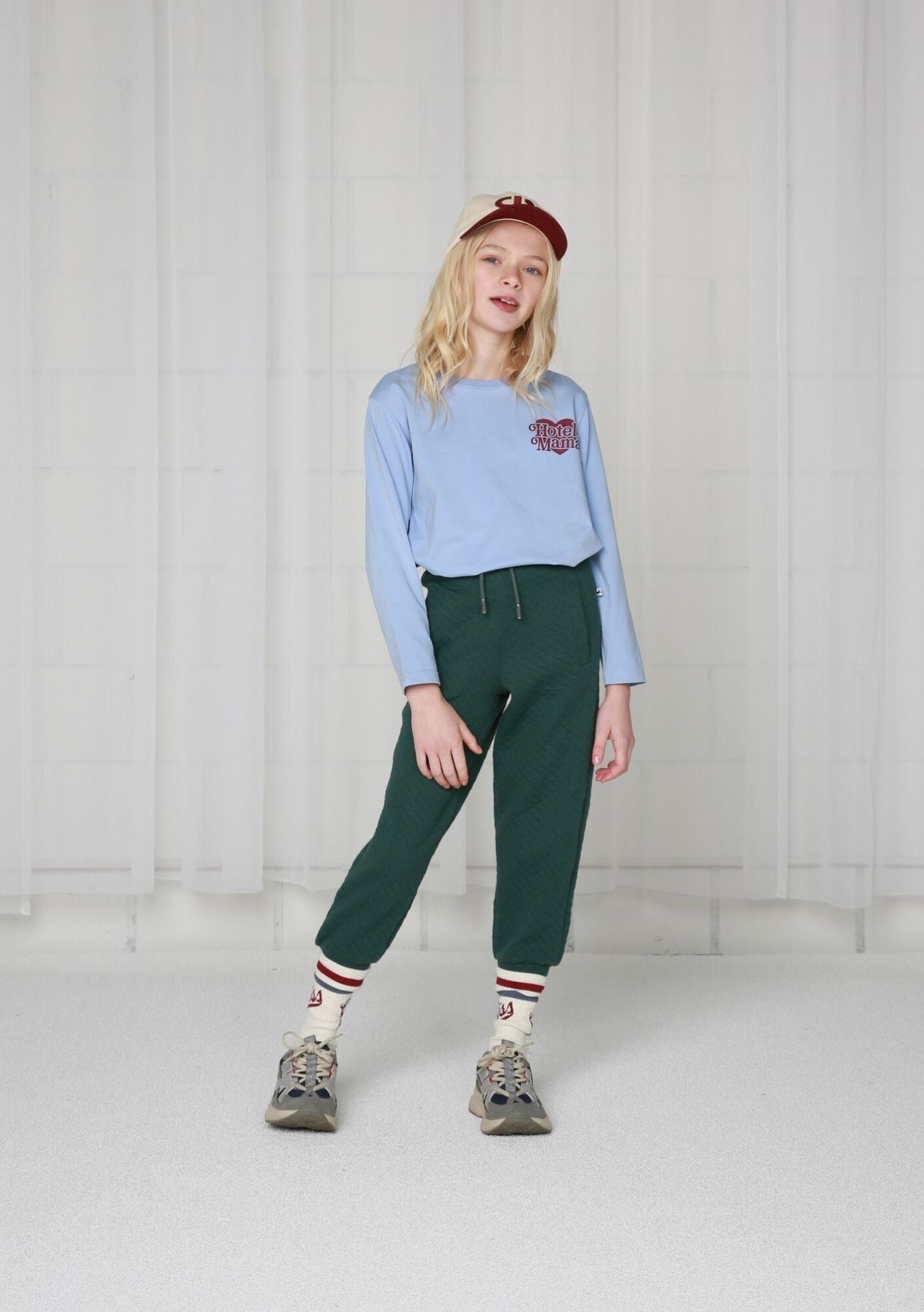 Longsleeve T-Shirt Hotel Mama Brunnera Blue Cos I Said So
