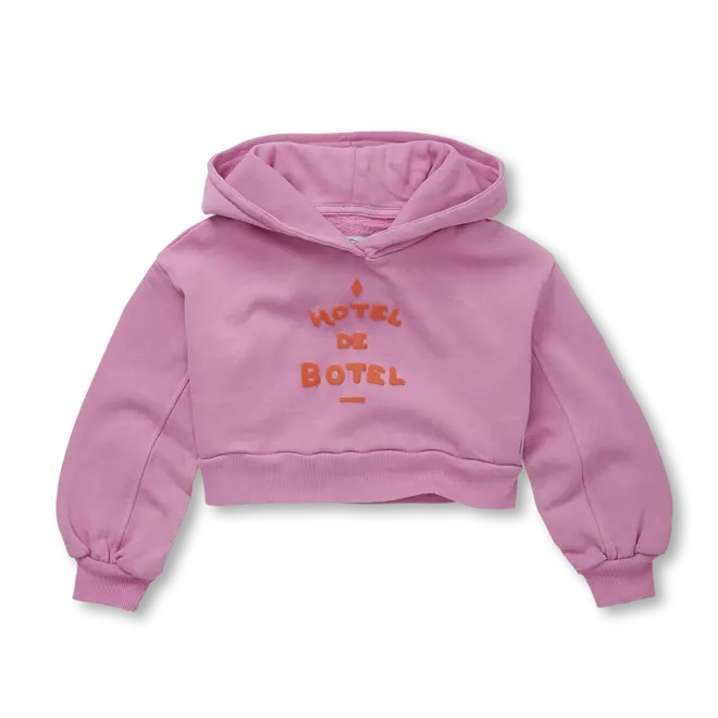Cropped Hoody Hotel de Botel Purple Pink Sproet&Sprout