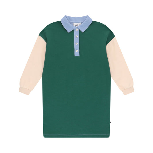 Colourblock Dress Jasper/Crystal Gray/Brunnera Blue Cos I Said So