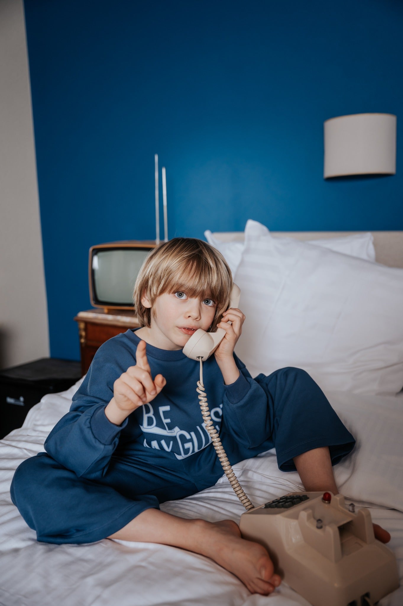 Sweater Be My Guest Vintage Indigo Cos I Said So