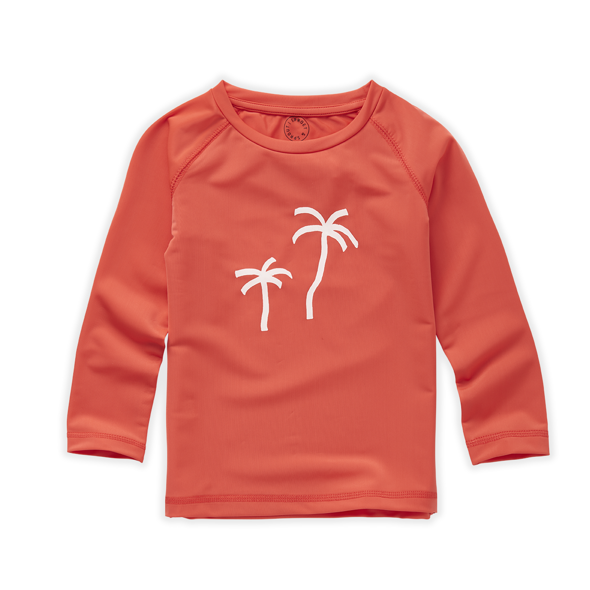 Swim T-Shirt Coral Palmtrees Sproet & Sprout