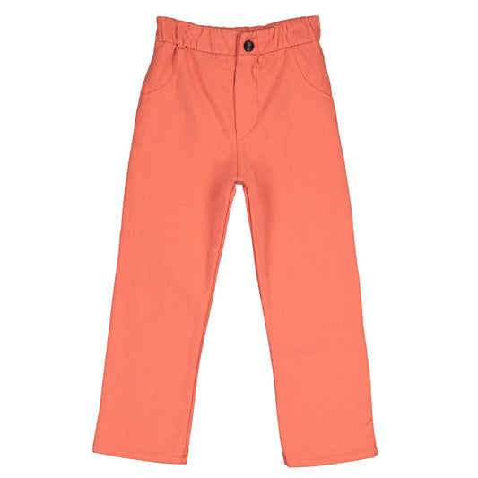 Straight Fit Pants Light Red Lötiekids