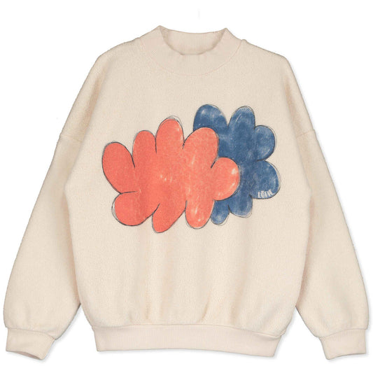 Sweatshirt Teddy Clouds Cream Lötiekids