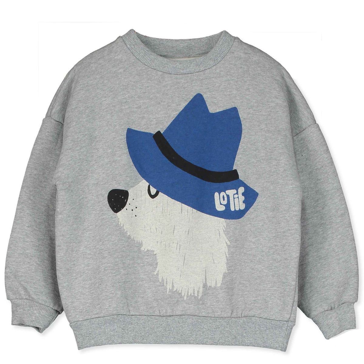Sweatshirt Chill Dog Grey Melange Lötiekids