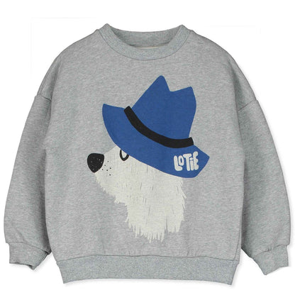 Sweatshirt Chill Dog Grey Melange Lötiekids
