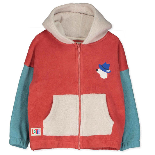 Polar Jacket Chill Dog Embroidery Tile Multicolor Lötiekids
