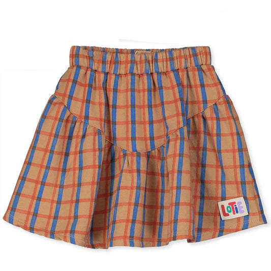 Skirt Checks Toasted Lötiekids