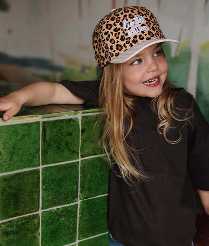 Leopard #6 Cap Hello Hossy