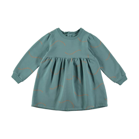 Dress Dance Ocean Green Babyclic