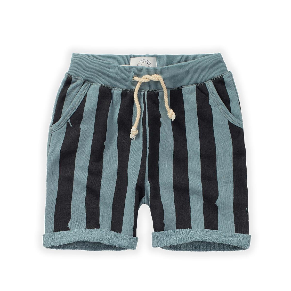 Shorts Painted Stripe Light Petrol Sproet & Sprout