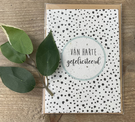 Van Harte Gefeliciteerd Groeikaart