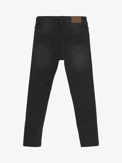 Jeans Girl Stretch Slim Fit Grey Black Minymo