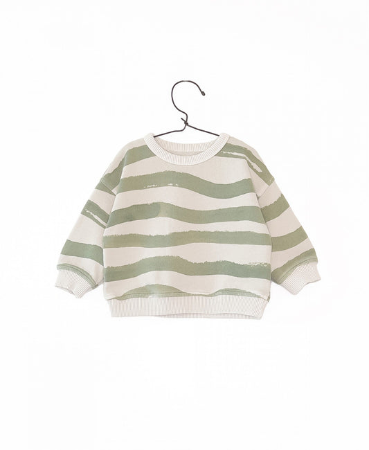 Sweater Stripes Fiber Riscas Play Up