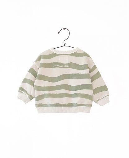 Sweater Stripes Fiber Riscas Play Up