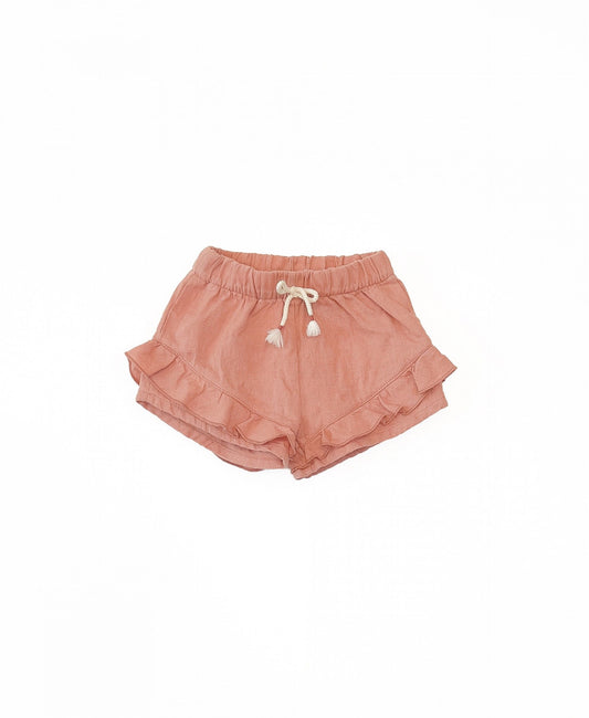 Linnen Short Coral Play Up