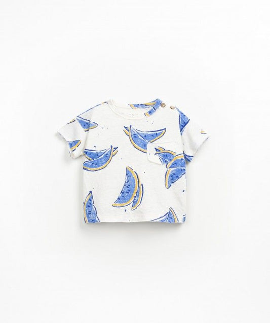 Printed T-Shirt Watermelon Shapes Play Up