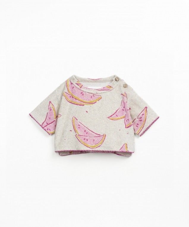 Printed Plush Top Watermelon Grès Play Up