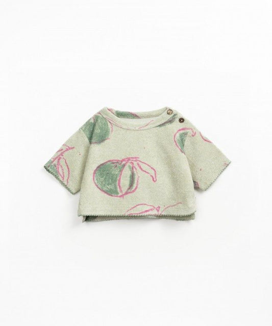 Printed Plush Top Oranges Atelier Play Up
