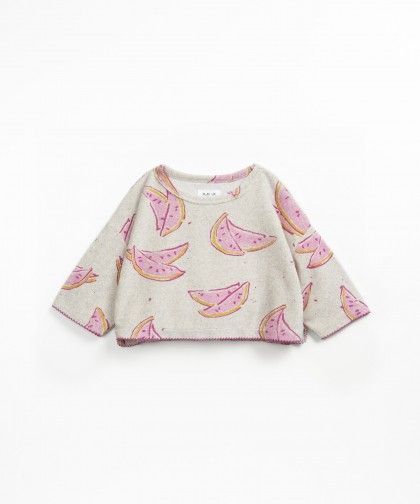 Printed Plush Top Watermelon Grès Play Up