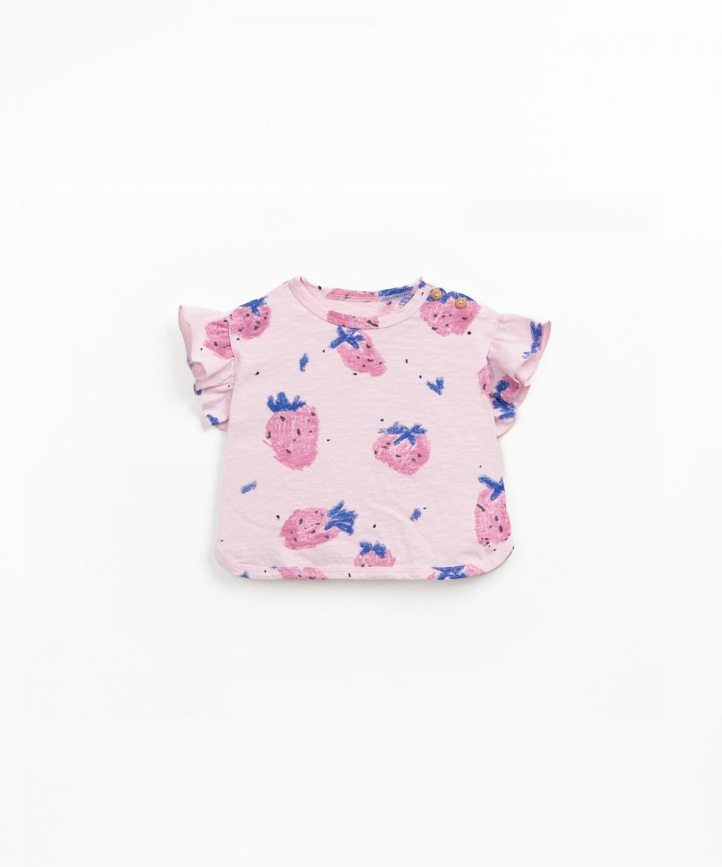 T-Shirt Strawberries Hand Play Up